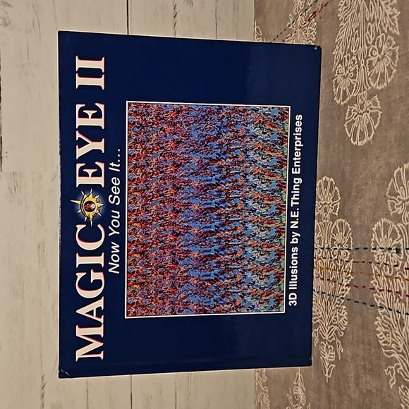 Vintage | Magic Eye 3D Illusion Book Series | Books 1-3 - Picture 5 of 12